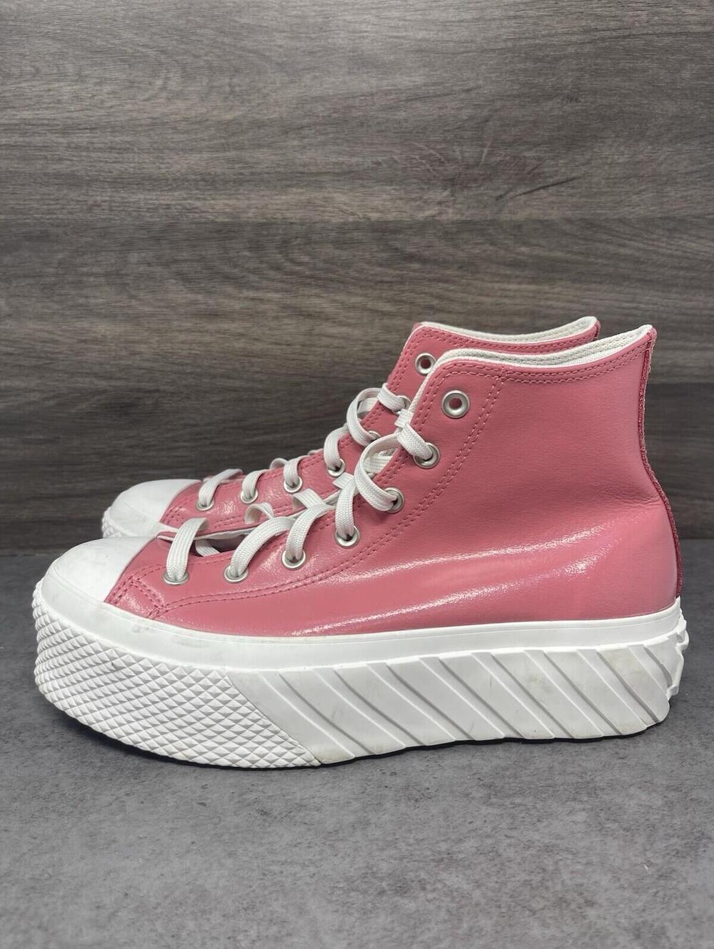 Converse Chuck Taylor All Star Lift Sneakers Womens Size 10.5 Pink White A03715C